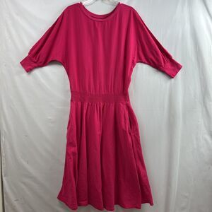 New Hero 100% Native American Dress Womens Midi Cotton oversized USA size Small